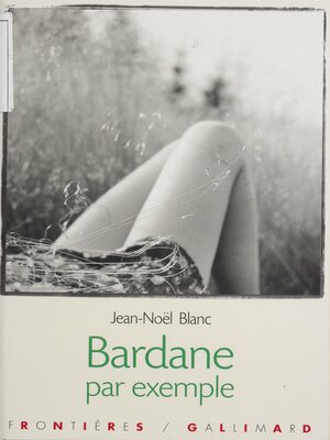 cover image of Bardane par exemple